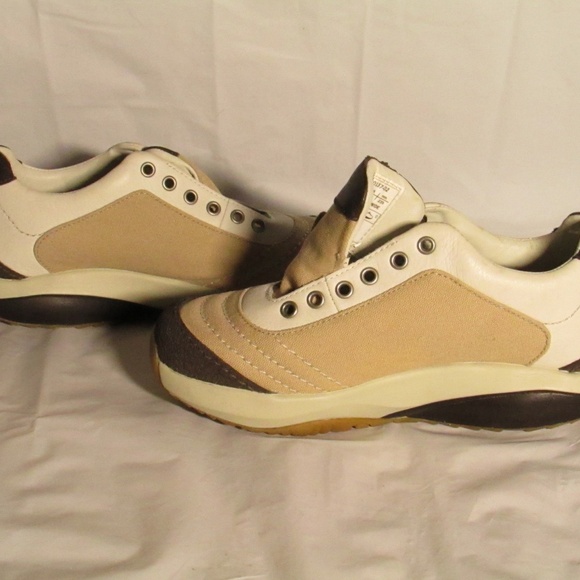 MBT Cream and Brown Women's Sneakers - Picture 5 of 8